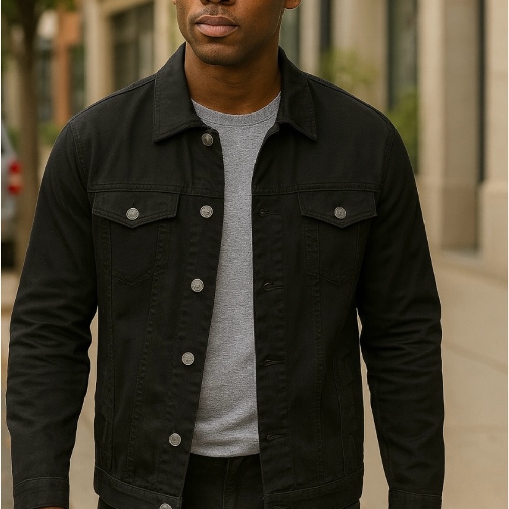 Ben Sherman Black Denim Jacket
